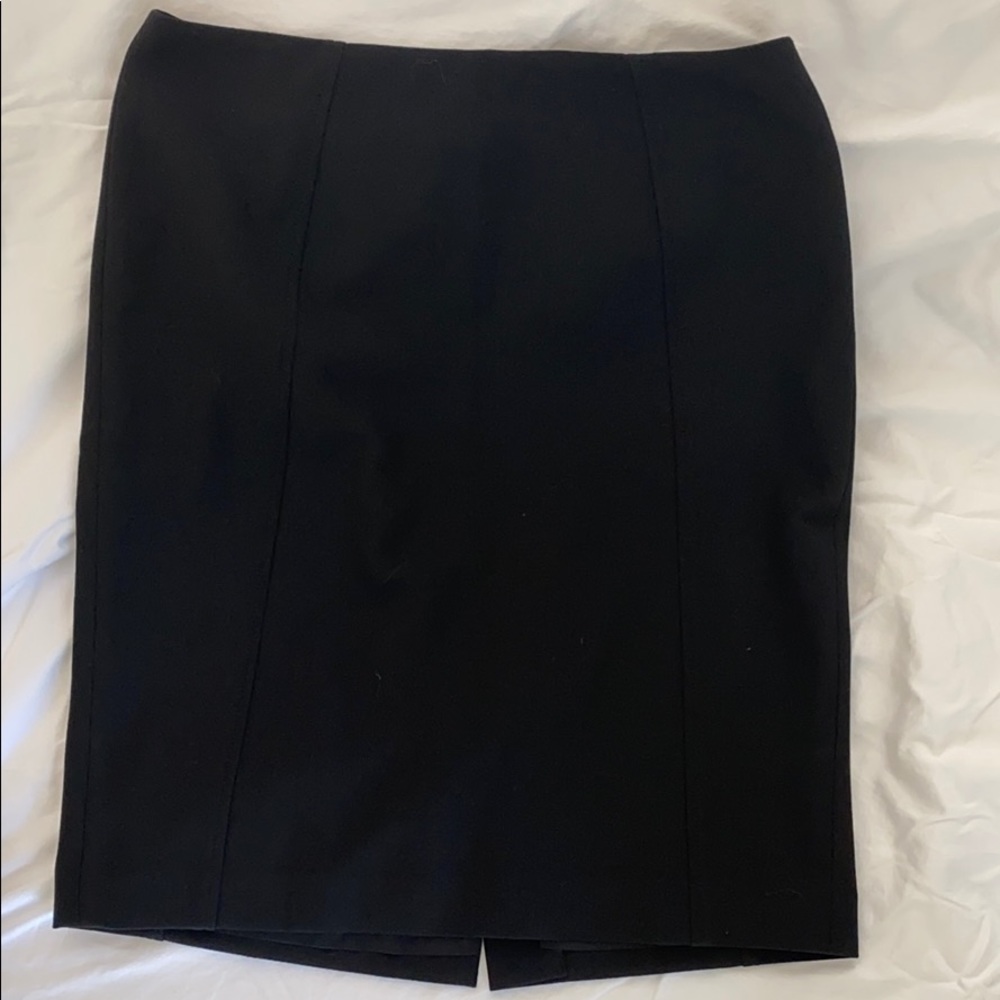 Black Halogen Pencil Skirt, Size 10, 23”